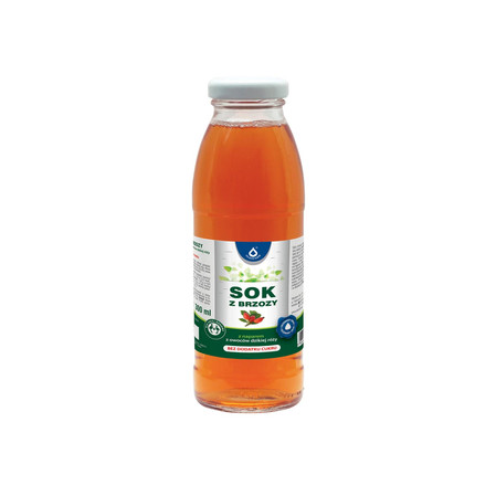 Sok z brzozy z dziką różą bez dodatku cukru 300 ml