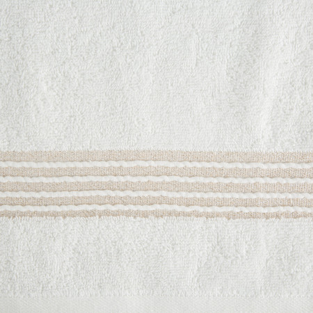 Ręcznik Lila (01), 50 x 90 cm, Biały