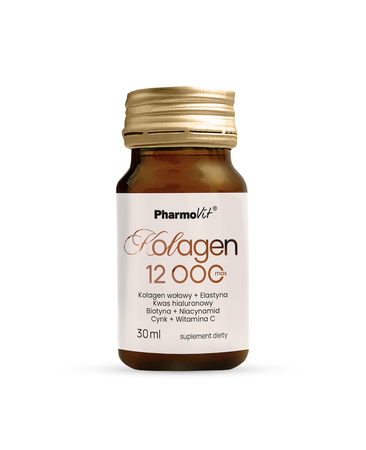 Zestaw 2x Pharmovit Kolagen 12 000 max zestaw shot 30 szt x 30 ml