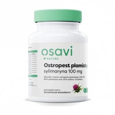 OSAVI Ostropest plamisty, sylimaryna 100 mg (120 kaps.)