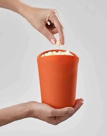 JJ - Zestaw 2 pojemników do popcornu w mikrofali M