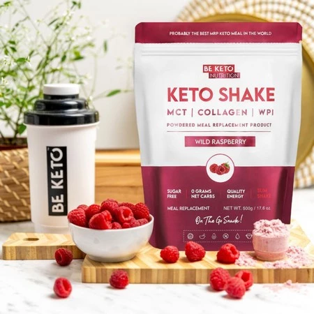 Be Keto Shake Dzika Malina 500g