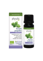 PHYSALIS OLEJEK ETERYCZNY BAZYLIA POSPOLITA BIO 10 ml