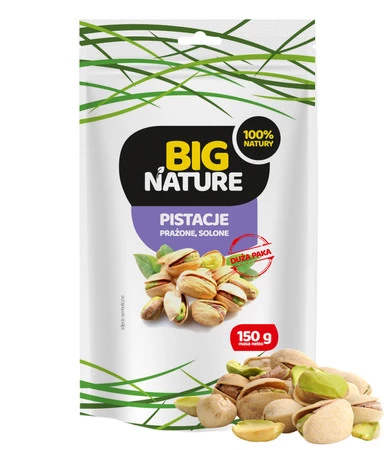 Big Nature Pistacje prażone solone  150 gr