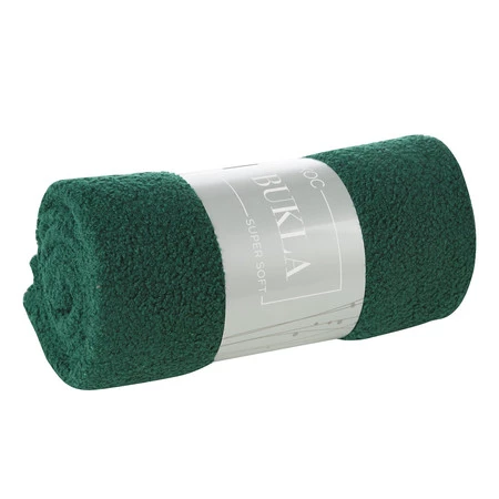 KOC BUKLA 170 X 210 CM CIEMNOZIELONY