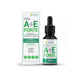 Wish Naturalna Witamina A+E Forte w kroplach 30ml