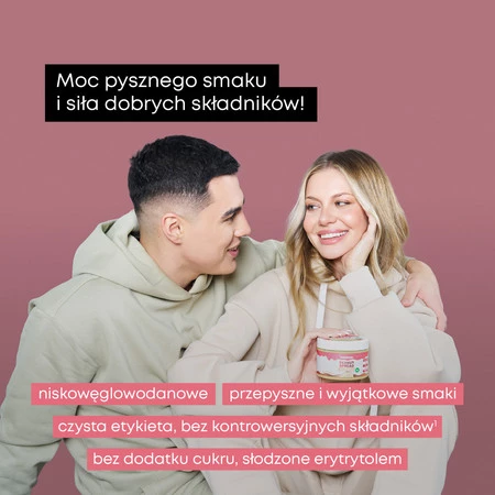 SUPERSONIC Krem orzechowy smak pistacja (low-carb) 250g