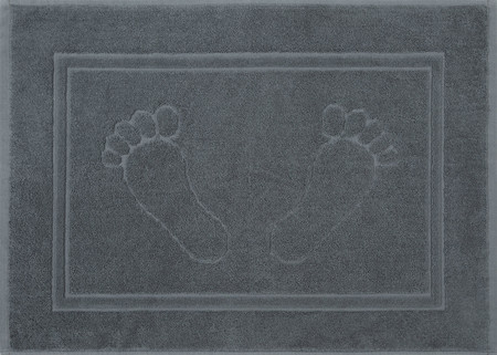 DYWANIK ŁAZIENKOWY SAMMY (05) 50 X 70 CM STALOWY