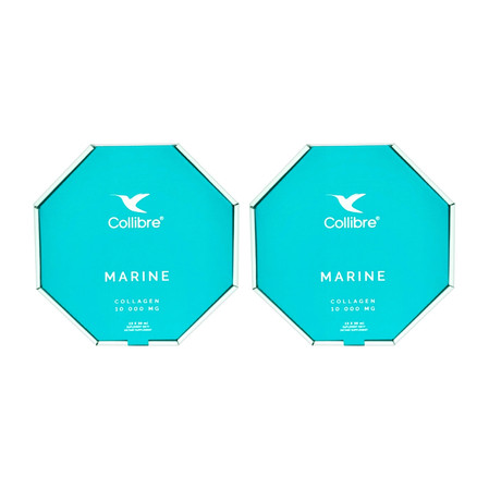 Zestaw 2x Collibre Kolagen Marine Shot 10000mg do picia 30 ml x 15 szt.