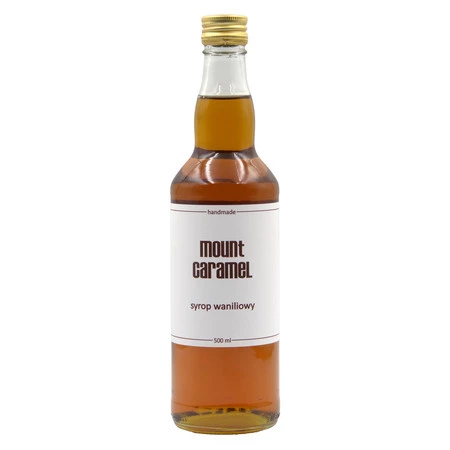 Mount Caramel Dobry Syrop - Wanilia 500 ml
