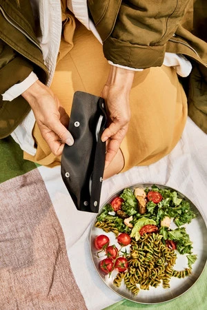 BB-Zestaw 4 sztućców stalowych 5el. NEW