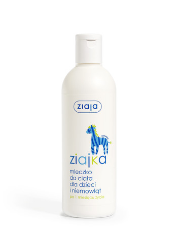 Ziajka, Mleczko do ciała dla dzieci i niemowląt 300ml