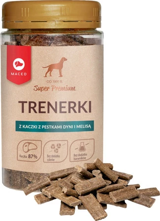 MACED SP Trenerki z Kaczki z Pestkami Dyni i Melisą 150g
