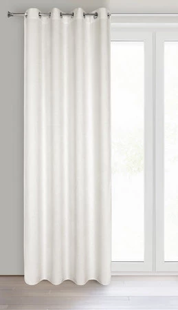 ZASŁONA GOTOWA ALETA 135 X 250 CM JASNOBEŻOWY