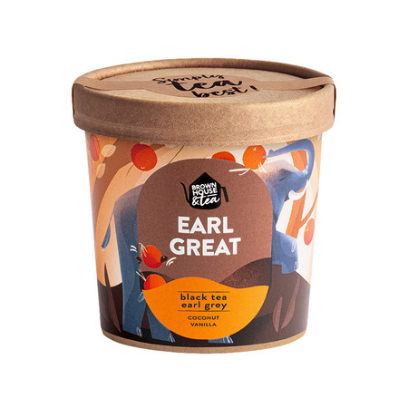 Brown House & Tea - Earl Great - Herbata sypana 50g