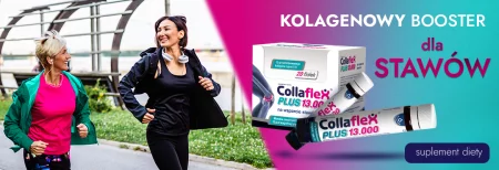 Oleofarm Collaflex SHOT 13000 mg kolagen w płynie na wsparcie stawów i kości 25 ml x 20 szt.