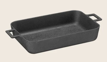 SKEPP-Forma żeliwna do zapiekania z uchwytami Noir