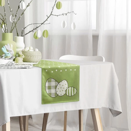 Obrus Wiosna 35 x 140 cm, Zielony