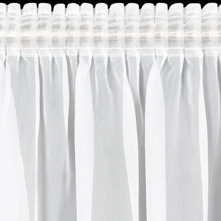 FIRANA GOTOWA LUCY NA TAŚMIE 350 X 150 CM BIAŁY