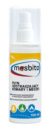 MOSBITO PŁYN ODSTRASZAJĄCY KOMARY 100ml