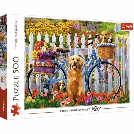 Puzzle 500el Pieska przygoda 37450 Trefl