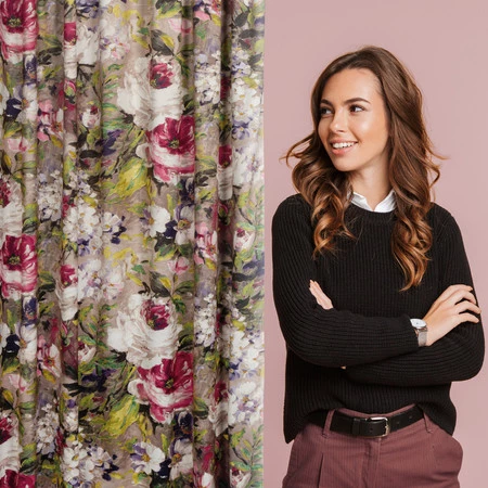 ZASŁONA GOTOWA AMELIE NA TAŚMIE 140 X 270 CM BEŻOWY