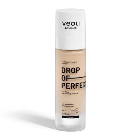 Drop Of Perfection SPF20 wygładzająco-kryjący krem BB o lekkiej formule 1.5 N-Ivory 30ml