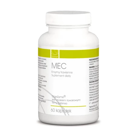FORMOR MEC - enzymy trawienne 60 kaps.
