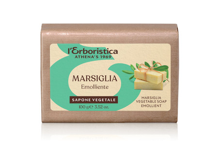 L'Erboristica - Mydło roślinne Marsylskie 100g zmiękczające