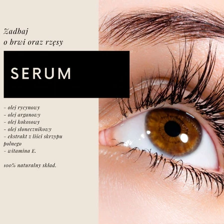 Lullalove, Serum do brwi i rzęs ze skrzypem polnym, 7 ml