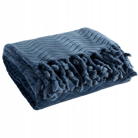 KOC EMMA 150 X 200 CM GRANATOWY