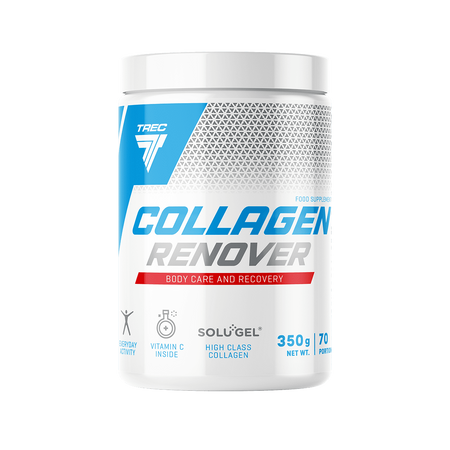 Trec COLLAGEN RENOVER ochrona stawów 350g smak truskawka banan