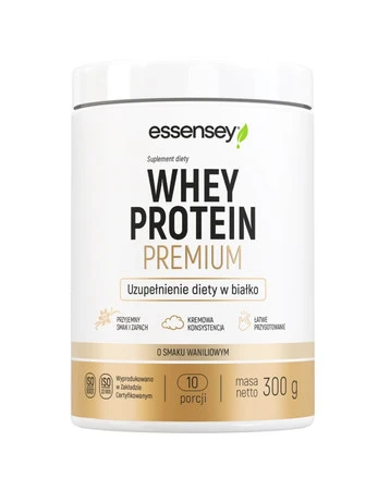 ESSENSEY WHEY PROTEIN PREMIUM odżywka białkowa WPC 300g smak wanilia