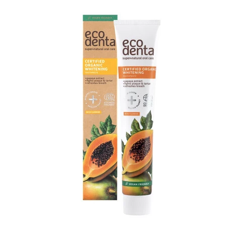 Ecodenta Cosmos Organic Pasta papaya  75ml