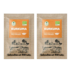 Zestaw: 2x Saszetka Eko Kurkuma 20g