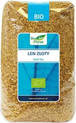 Bio Planet − Len złoty BIO − 1 kg