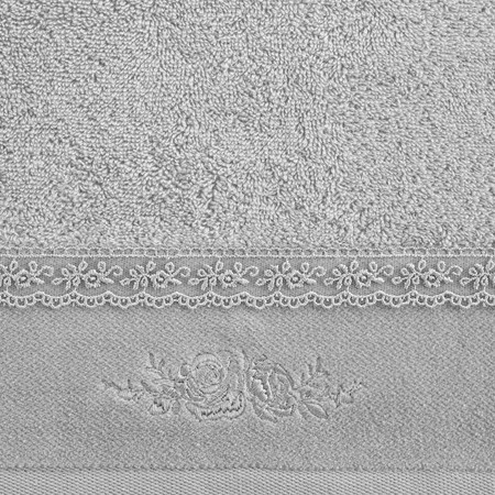 Ręcznik Sisi (03) 50 x 90 cm, Srebrny