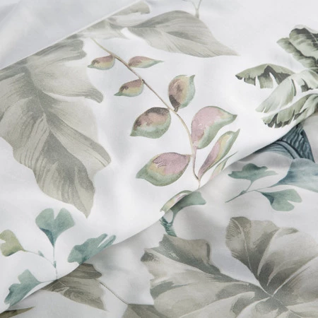 Komplet Pościeli Satynowej Spring 52 140 x 200 cm, Biały