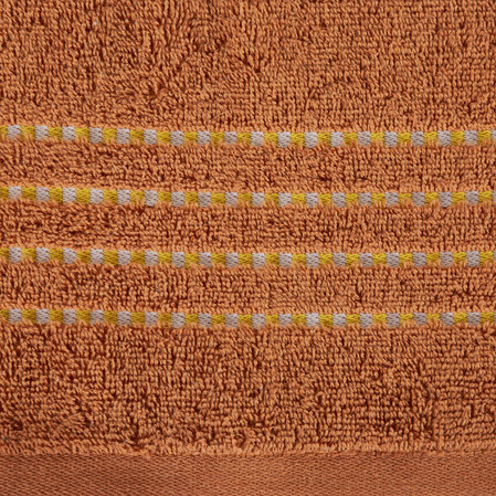 Ręcznik Fiore (09), 50 x 90 cm, Ceglasty