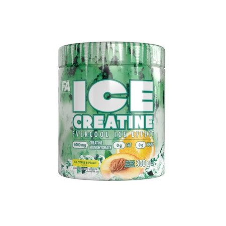 FA ICE Creatine Monohydrat 300 g smak cytrusowo brzoskwiniowym