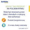 Acidolac Junior wsparcie mikroflory jelitowej i odporności dzieci 20 misio-tabletki smak czekoladowyi