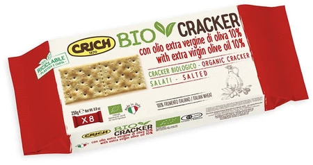 Crich Krakersy z oliwą z oliwek BIO 250 g