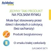 Acidolac Junior wsparcie mikroflory jelitowej i odporności dzieci 20 misio-tabletki smak czekoladowyi