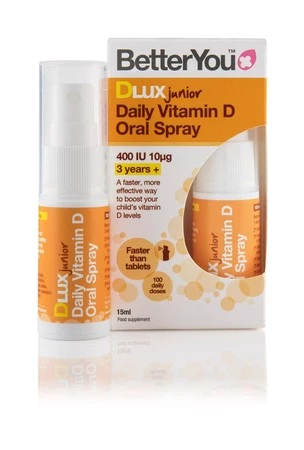 BetterYou − DLUX Junior Witamina D dla dzieci w sprayu − 15 ml