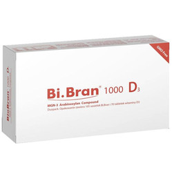 Bi.Bran 1000 + Witamina D3 Arabinoksylan MGN-3 na wsparcie układu odpornościowego 105 saszetek