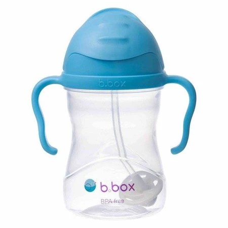 B.BOX BB00501 Bidon ze słomką 240 ml blueberry