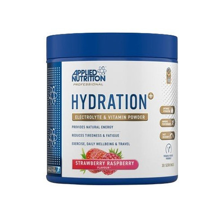 Applied Nutrition  Hydration+ Elektrolity + Witamiany 240g smak truskawka i malina