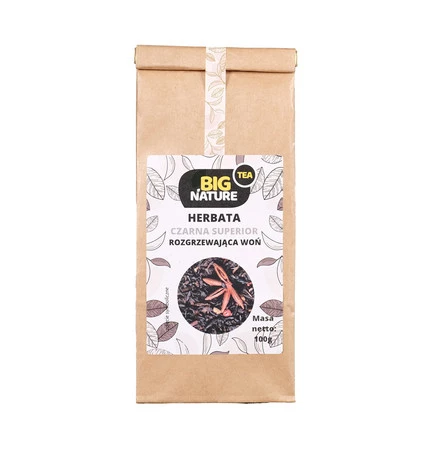 Herbata czarna SUPERIOR ROZGRZEWAJĄCA WOŃ 100g