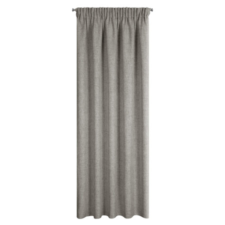 ZASŁONA GOTOWA JULA2 NA TAŚMIE 140 X 270 CM CIEMNOBEŻOWY