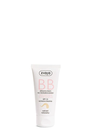 Ziaja, BB krem do skóry normalnej, suchej i wrażliwej odcień naturalny SPF15 50ml